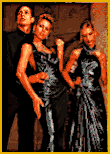 Draped dress of summer manufactured by german fashion designer Amft